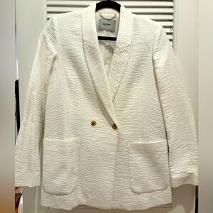 Rachel Comey Amboy blazer in white size 2